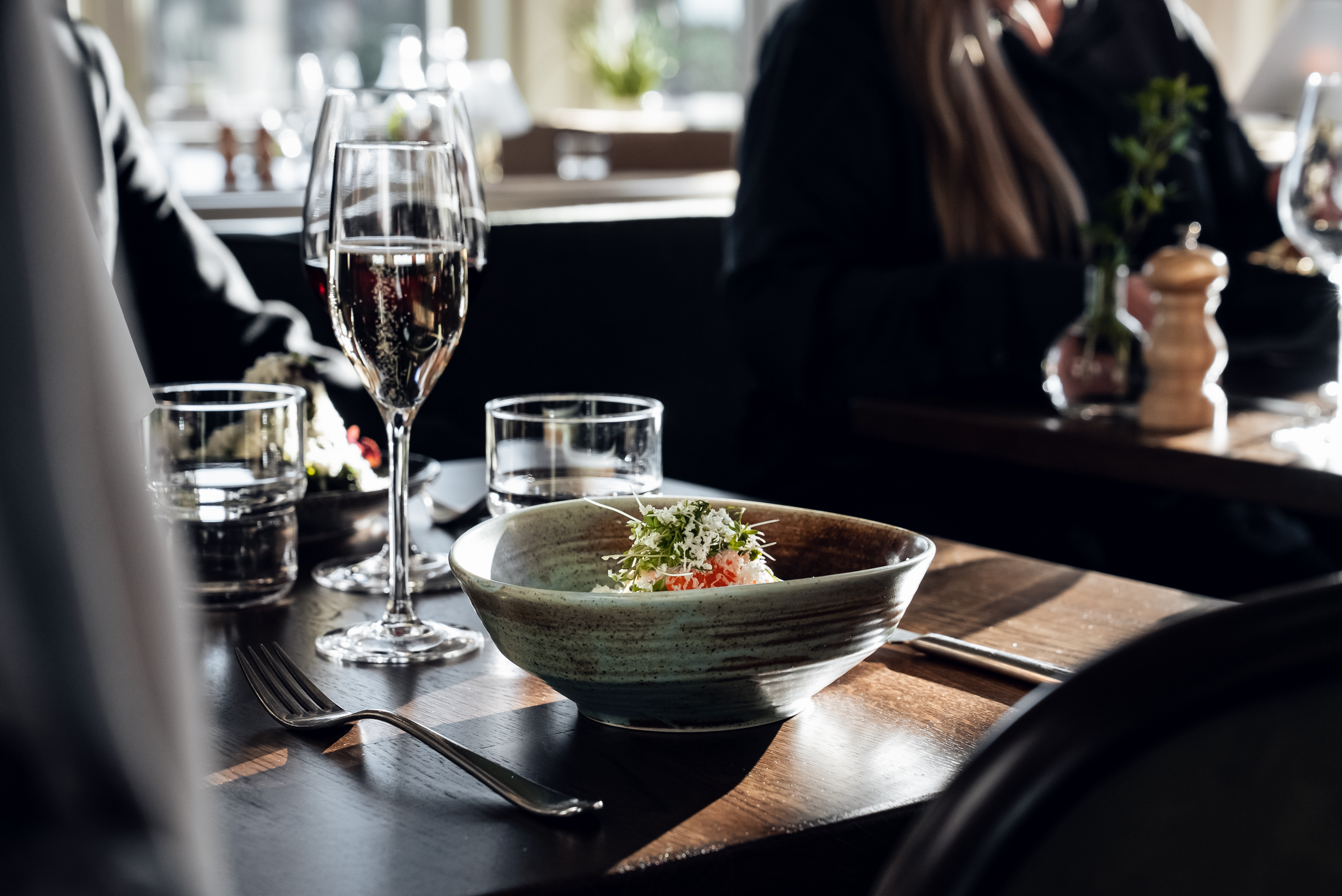 God mat serveras i Brasserie & Bränneri