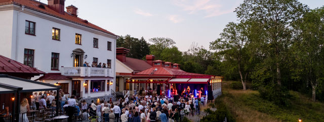 Konsert med artister i Stockholms skärgård