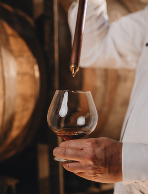 Vinprovning bland vintunnor