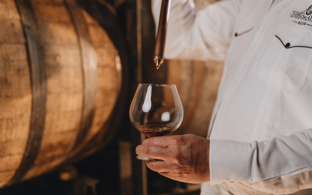 Vinprovning bland vintunnor