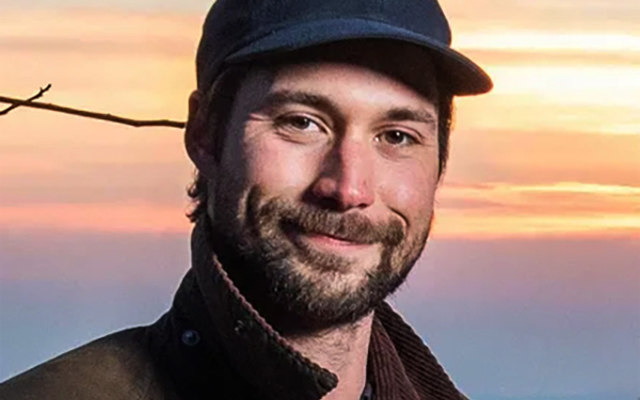 Vinproducent till vinmässa