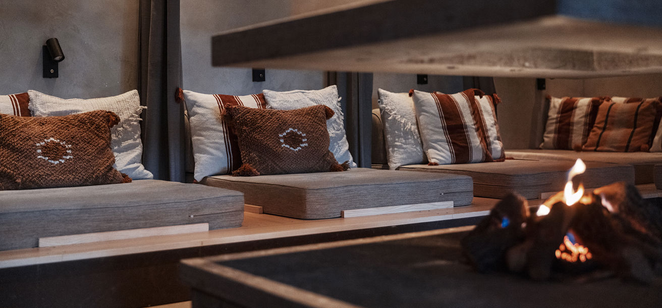 Relaxavdelning i spat