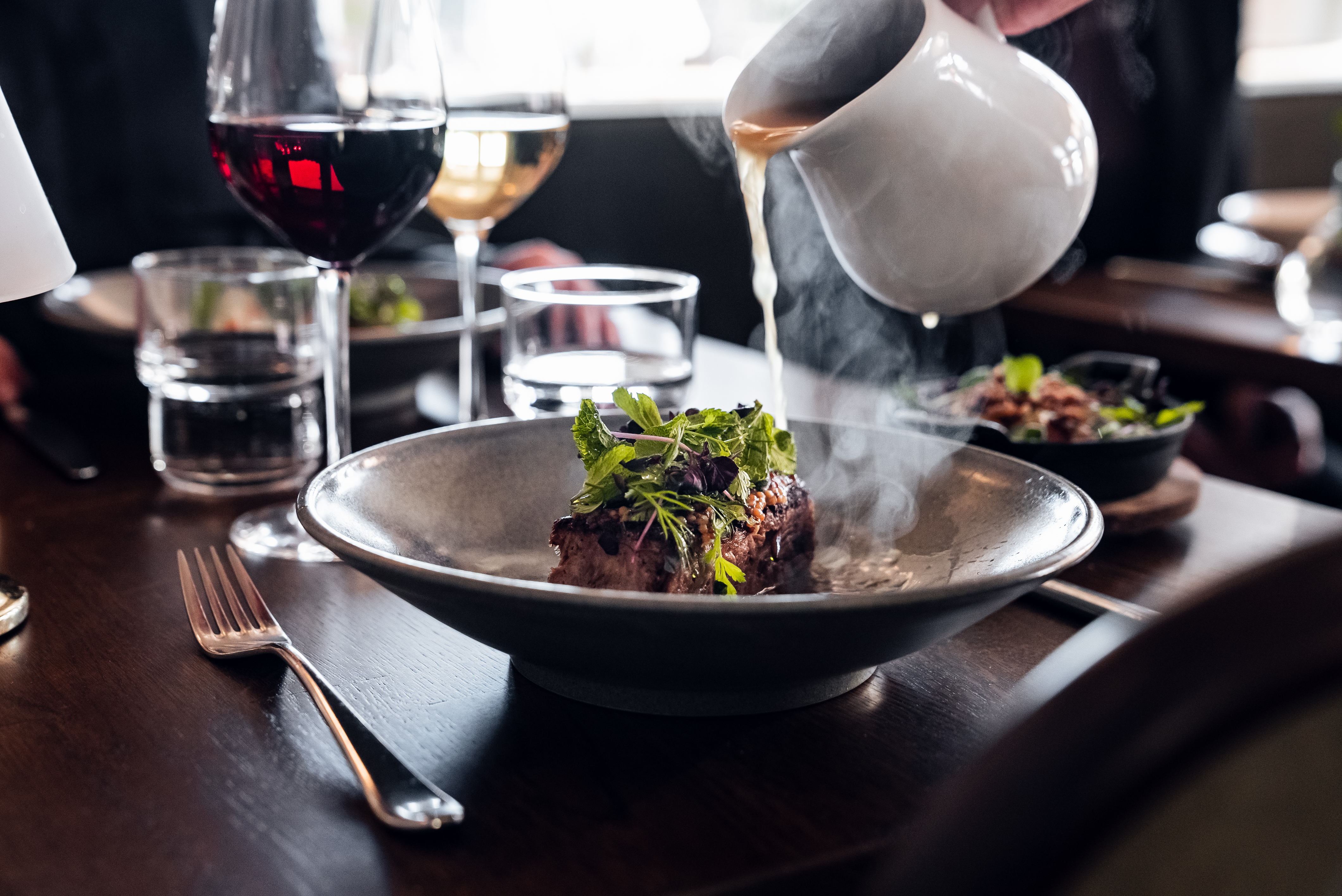 Middag i Brasserie & Bränneri