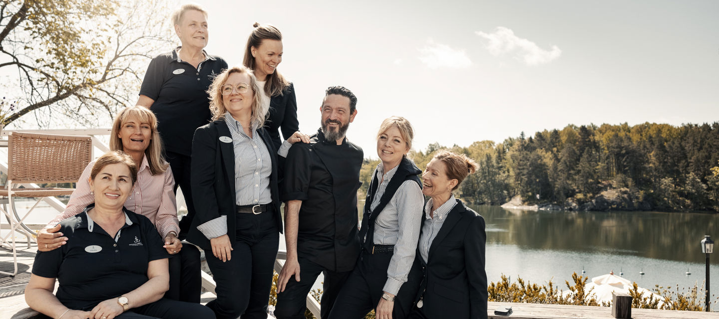 Medarbetare på Smådalarö Gård Hotell & Spa
