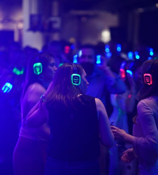 Prova silent disco som gruppaktivitet