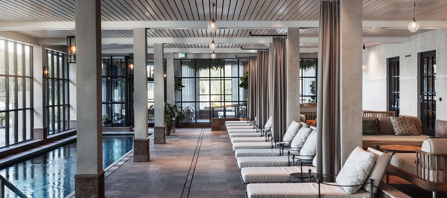 Spa med flera pooler