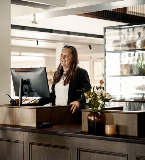Receptionist på Smådalarö Gård Hotell & Spa