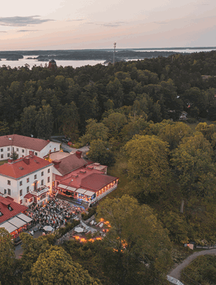Konsert på Smådalarö Gård