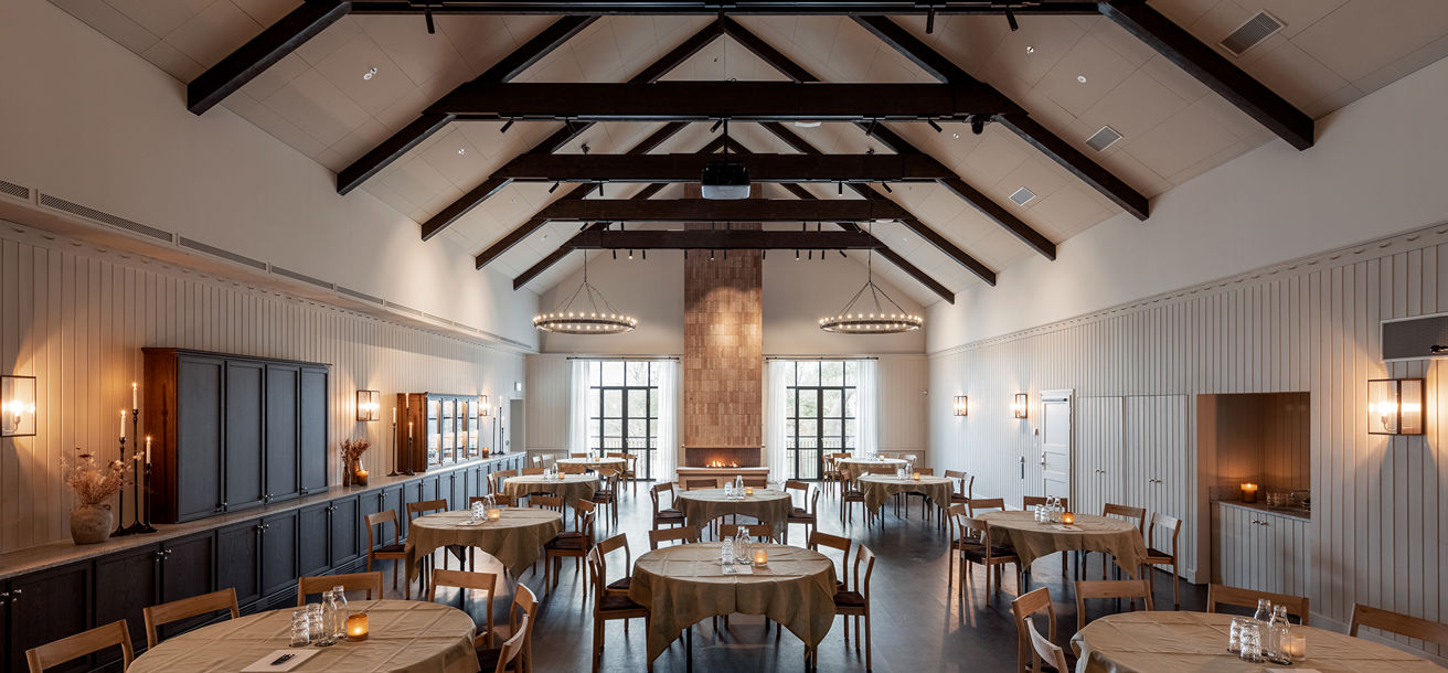 Vacker festlokal i skärgården