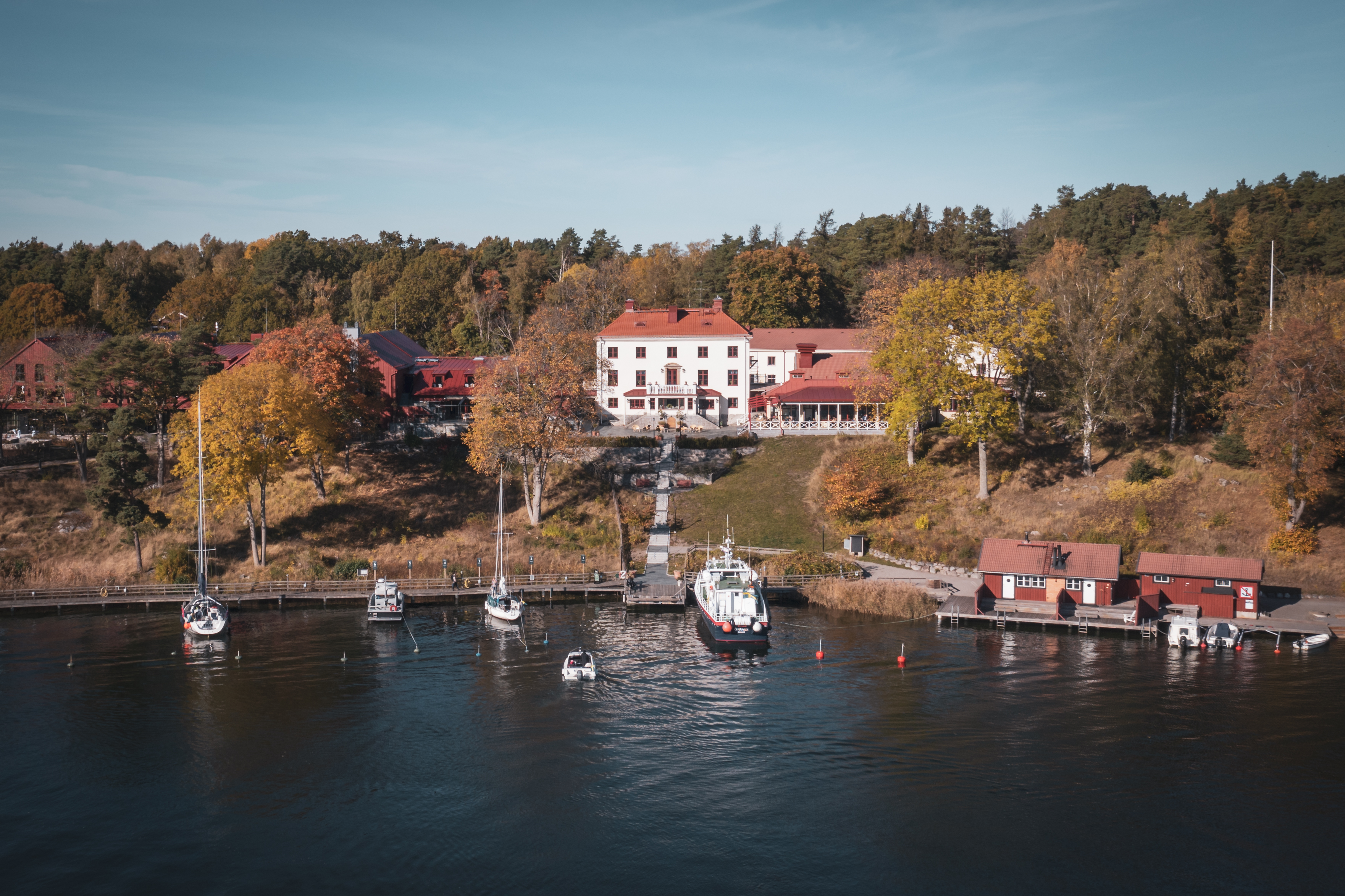 Hösten på Smådalarö Gård Hotell & Spa 